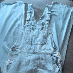 Light Blue Denim Overalls